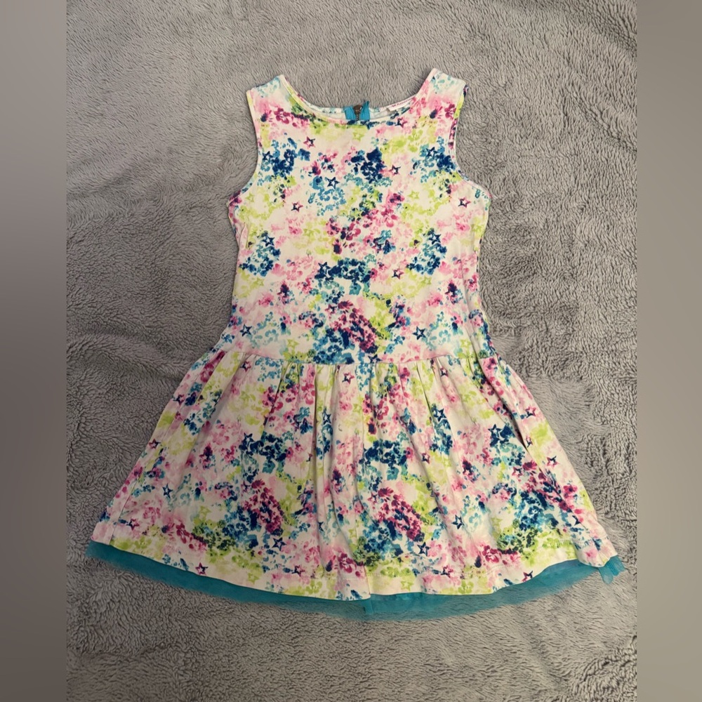 American Girl Colorful Floral Dress, size 8